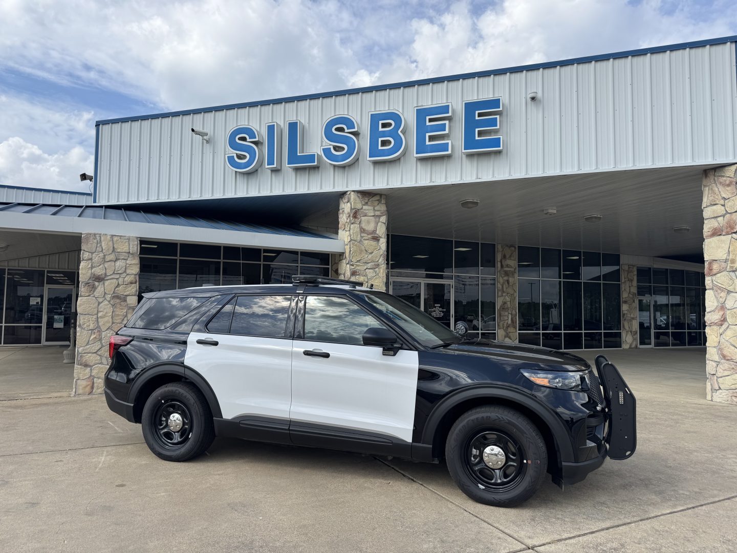 Ford Explorer Interceptor at Silsbee Fleet Group facility